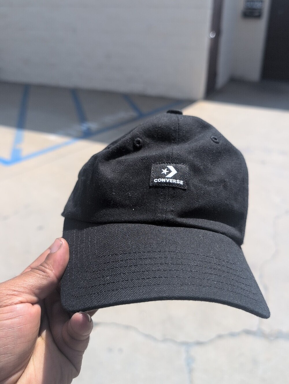 Men's Converse Black Low-Profile Dad Hat NWOT